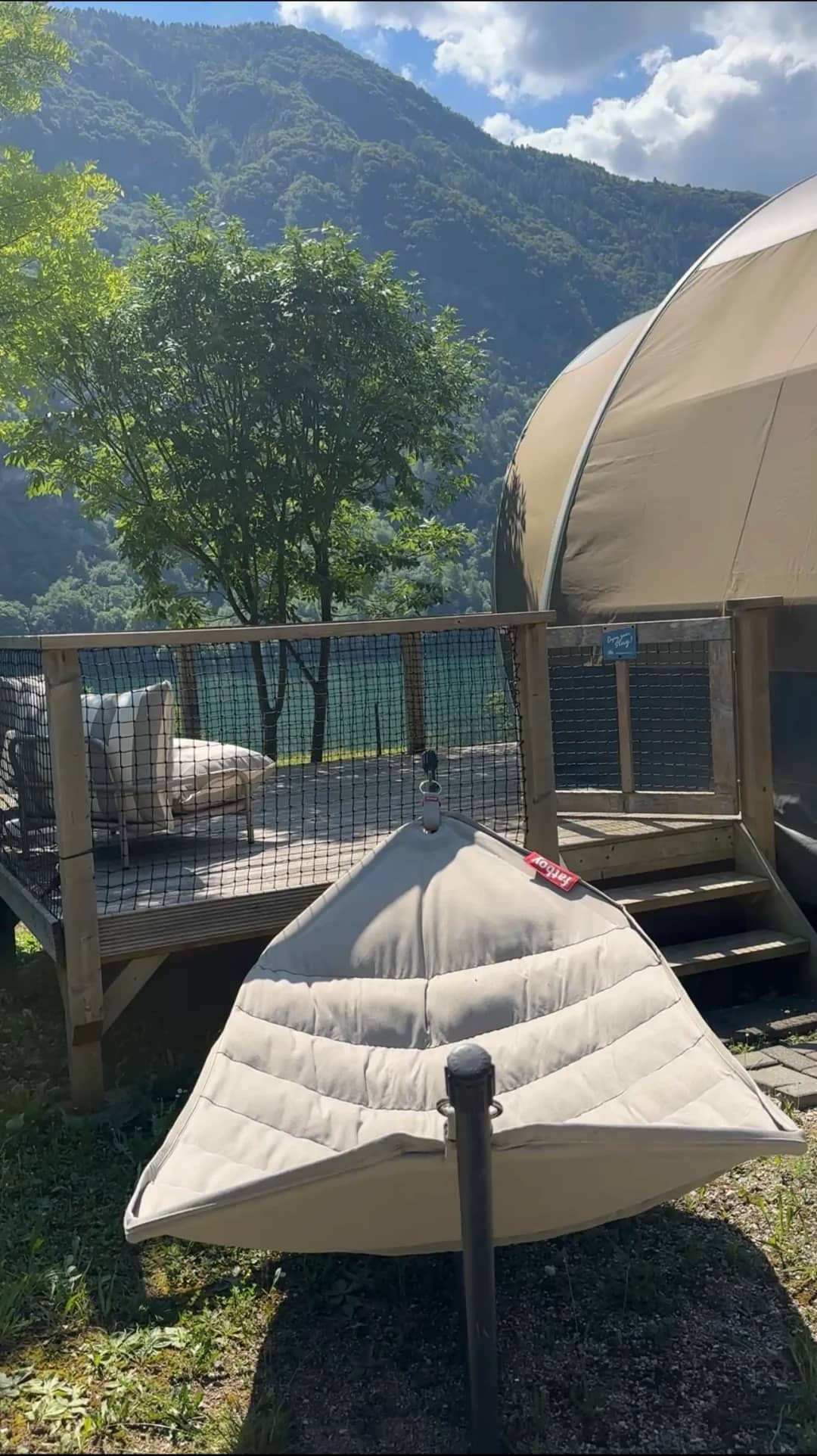 Big Oak Lodge XS 2-5P avec hamac Fatboy